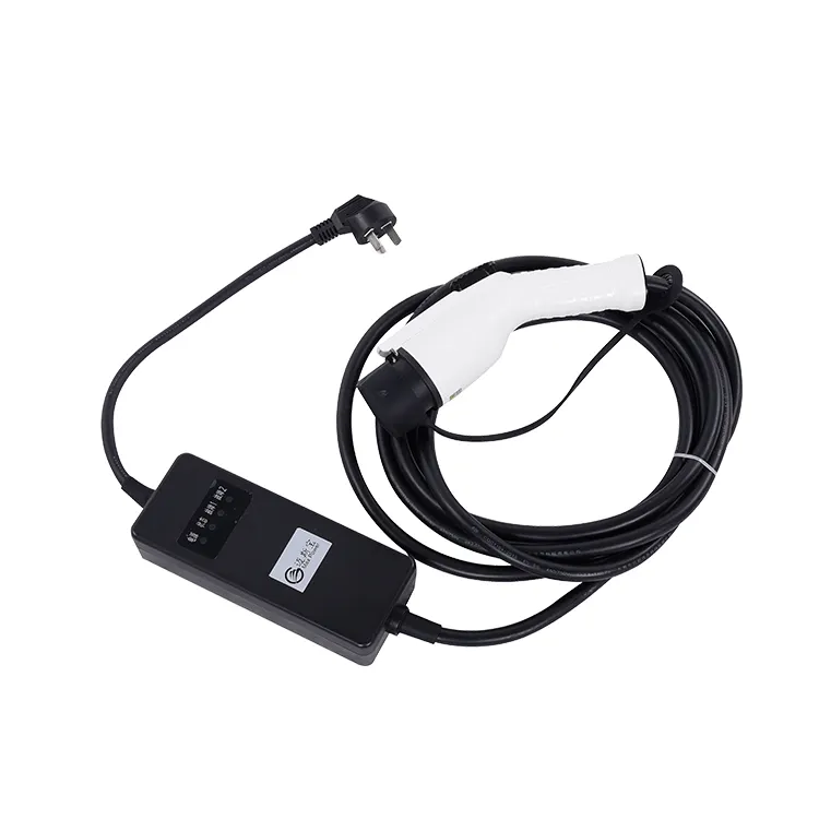 SAEJ1772 Xitoydan ev ishlab chiqaruvchilari uchun portativ gbt 16A 3.3KW elektr mashina zaryadlovchi kabeli | iFlowPower 8