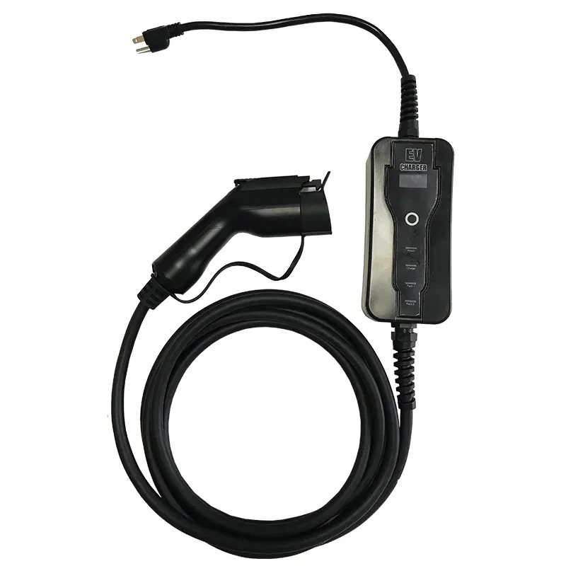 Amerika standartidagi portativ 3kVt 16a ev avtomobil zaryadlovchi kabeli 2-toifa - iFlowPower 1