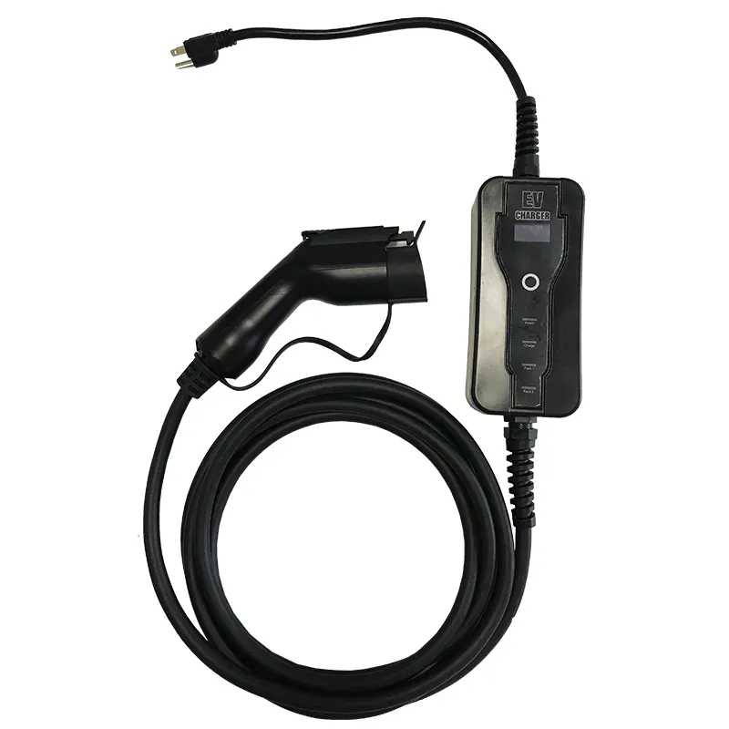 Amerika standartidagi portativ 3kVt 16a ev avtomobil zaryadlovchi kabeli 2-toifa - iFlowPower 6