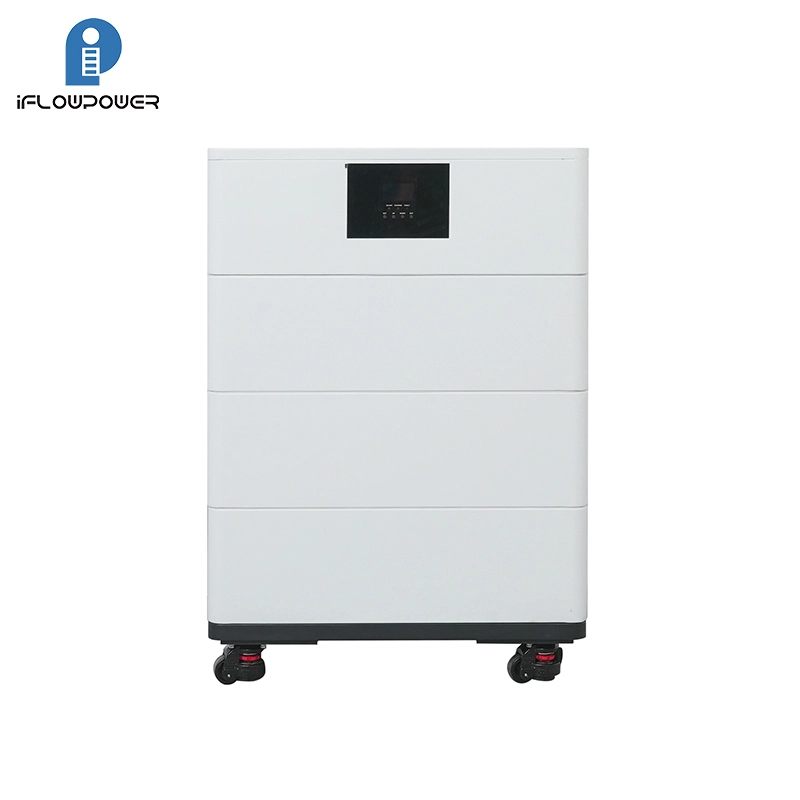 Pinottava modulaarinen 51.2v 100ah 21.8kwh Lifepo4 Lithium Ion Solar Home System Energian varastointiakku 1