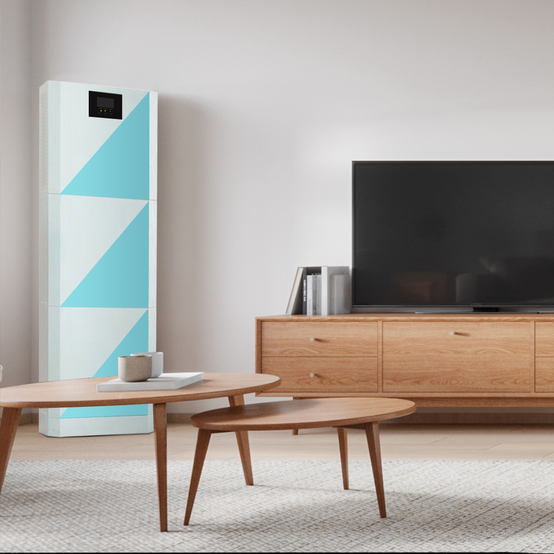 Batería solar 200Ah 10KWh Batería de litio 48V LiFePO4 Paquete de batería para el hogar montado en la pared 5