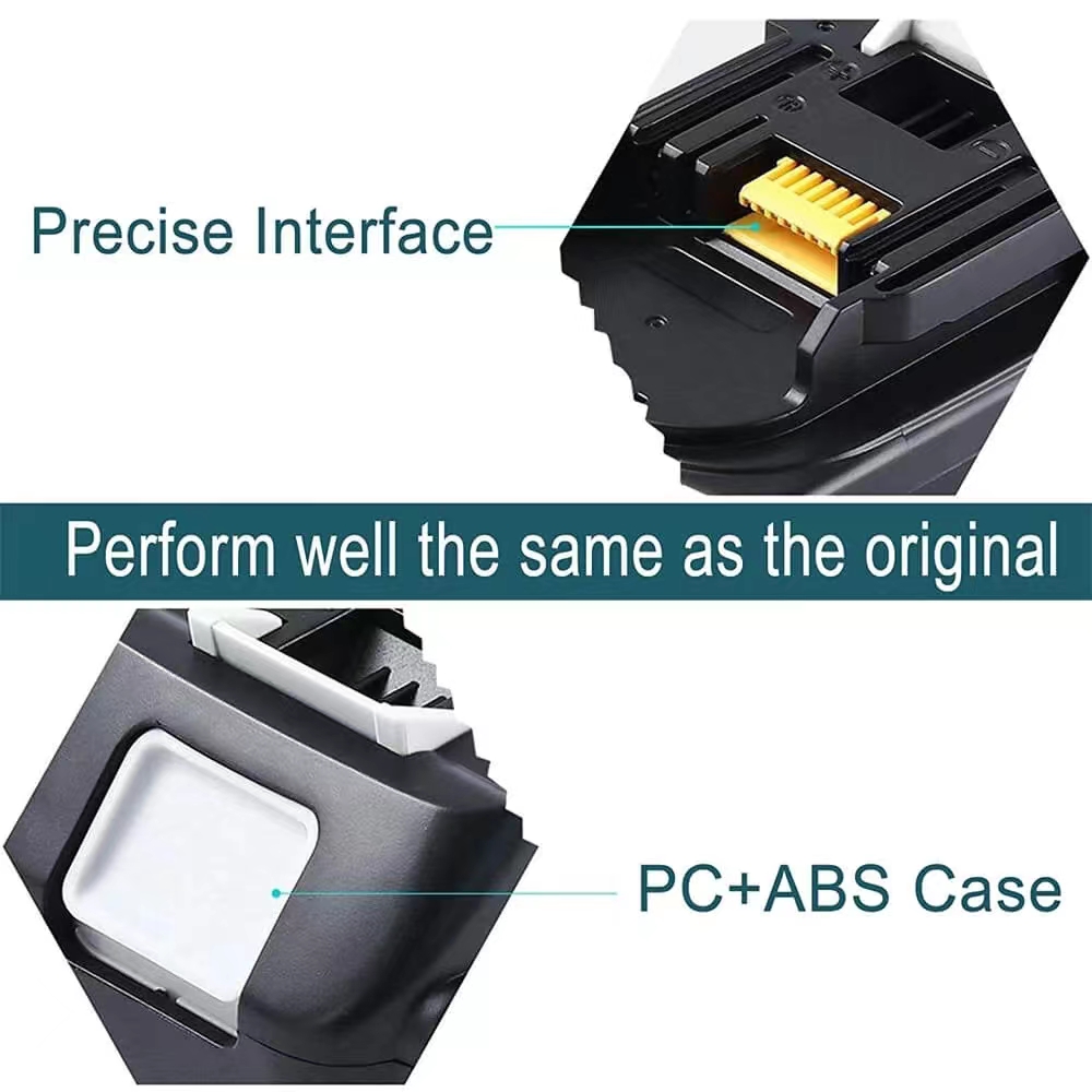 Замена литиум-јонски 18V 5.0Ah батериски пакет за батерија на Bosch 18V електрични алати 8