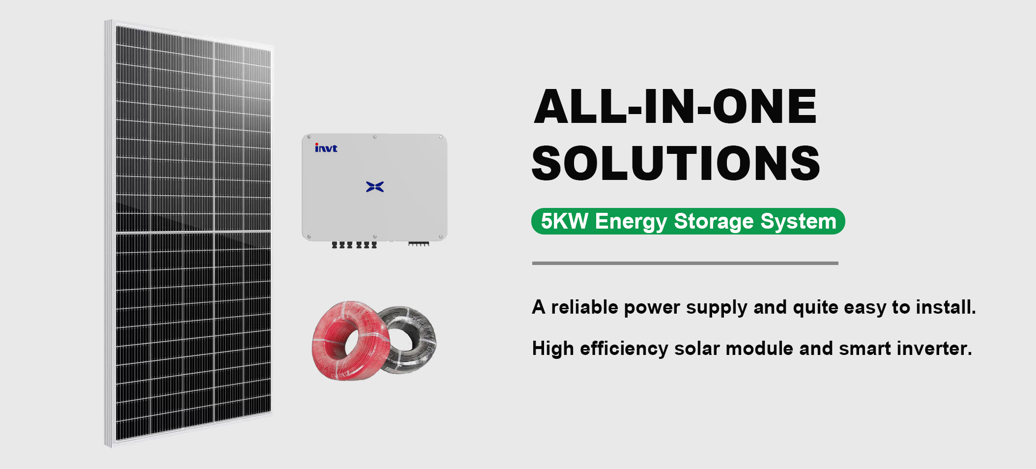 iFlowpower 5kw Solar Power System PV Enerzjy On Grid foar Residential Coercial 5