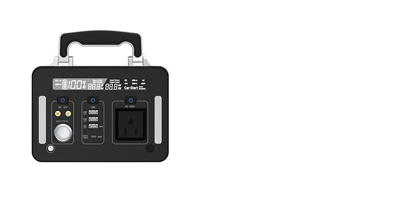 ស្ថានីយ៍ថាមពលចល័ត iFlowpower នៃទិន្នផលអតិបរមា 500W នៅក្នុងស្រោមអាលុយមីញ៉ូម FP500M 8