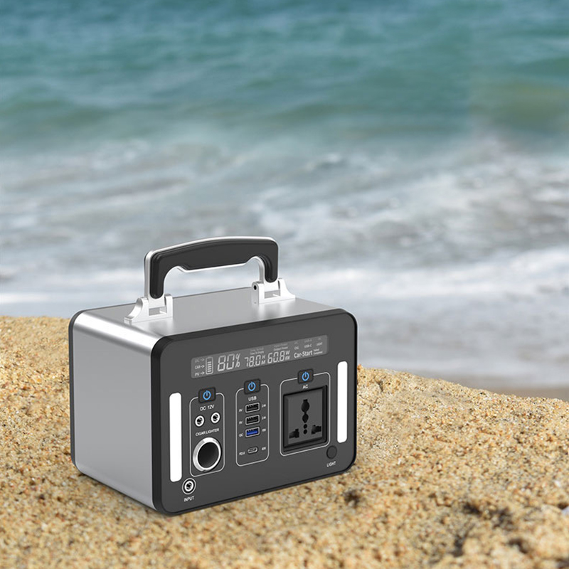 ស្ថានីយ៍ថាមពលចល័ត iFlowpower នៃទិន្នផលអតិបរមា 500W នៅក្នុងស្រោមអាលុយមីញ៉ូម FP500M 13