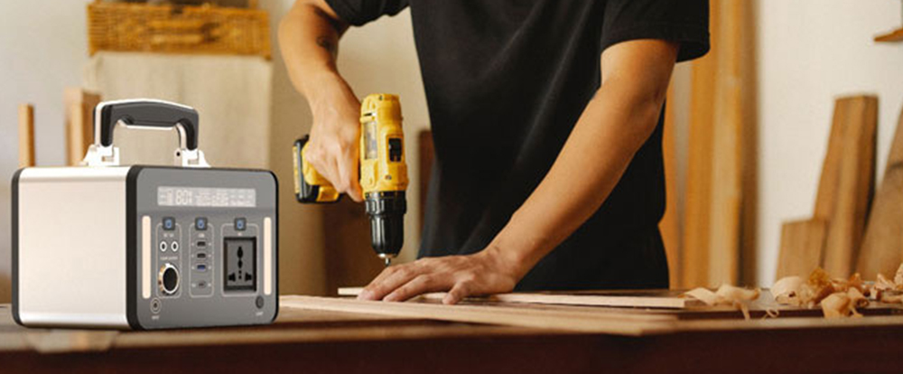 ស្ថានីយ៍ថាមពលចល័ត iFlowpower នៃទិន្នផលអតិបរមា 500W នៅក្នុងស្រោមអាលុយមីញ៉ូម FP500M 14