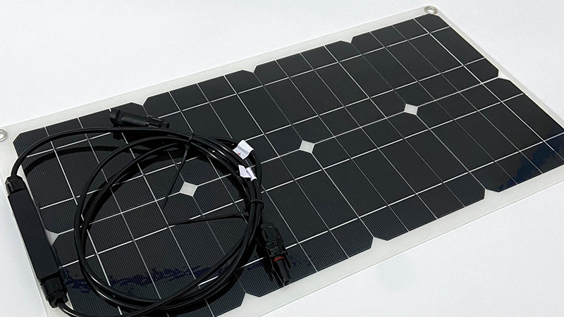 iFlowpower Solar Panel 25W Photovoltaic Module Power White Panel 5