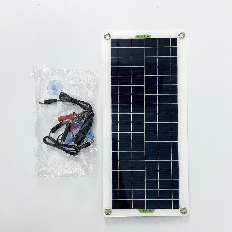iFlowpower Solar Panel 12W Photovoltaic Module Power 7