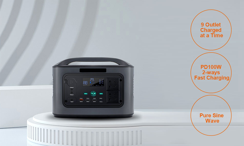 600W Isiteshi Samandla Esiphathekayo sika-2022 Imodeli Entsha ye-OEM iFlowpower 6