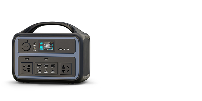 600W Portable Power Station Built-in Quick Charge Tshiab Qauv iFlowpower 3
