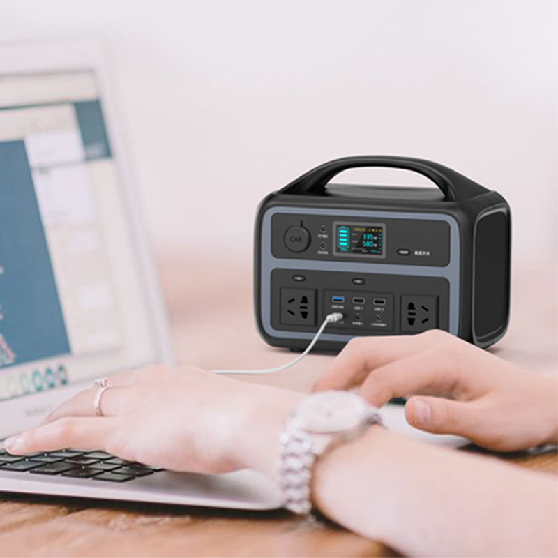 600W Portable Power Station Built-in Quick Charge Tshiab Qauv iFlowpower 6