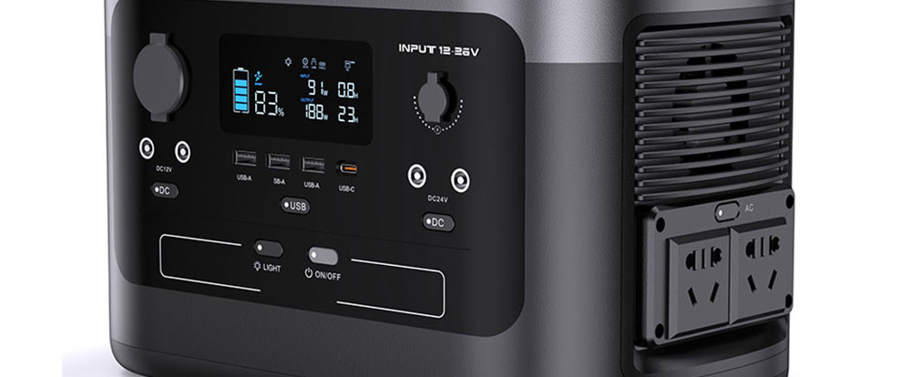 600W 1000W အိတ်ဆောင်ပါဝါဘူတာ FP617 FP1030 iFlowpower 12