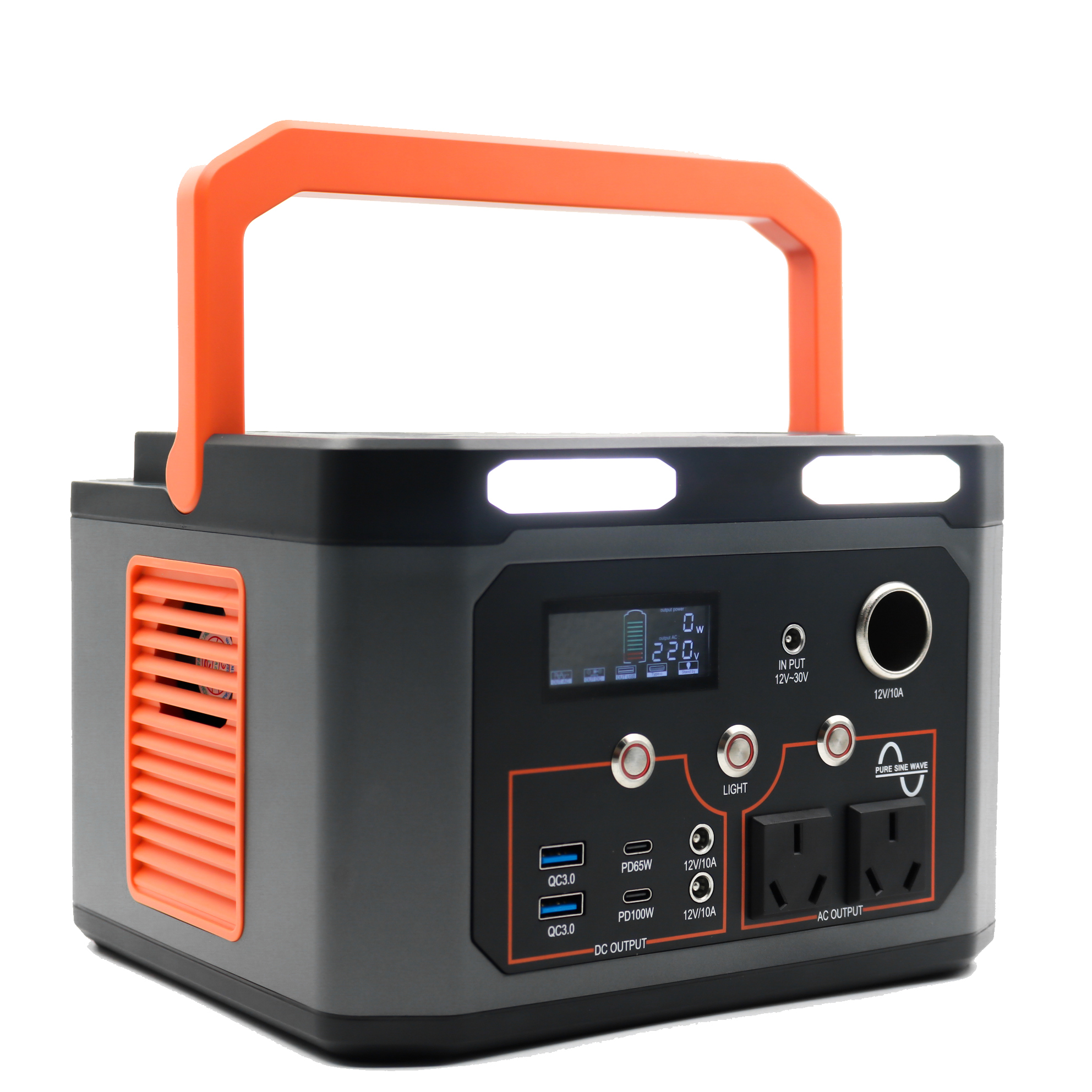 iFlowPower 500W Portable Power Station CN500 China Standard 220V50Hz 8