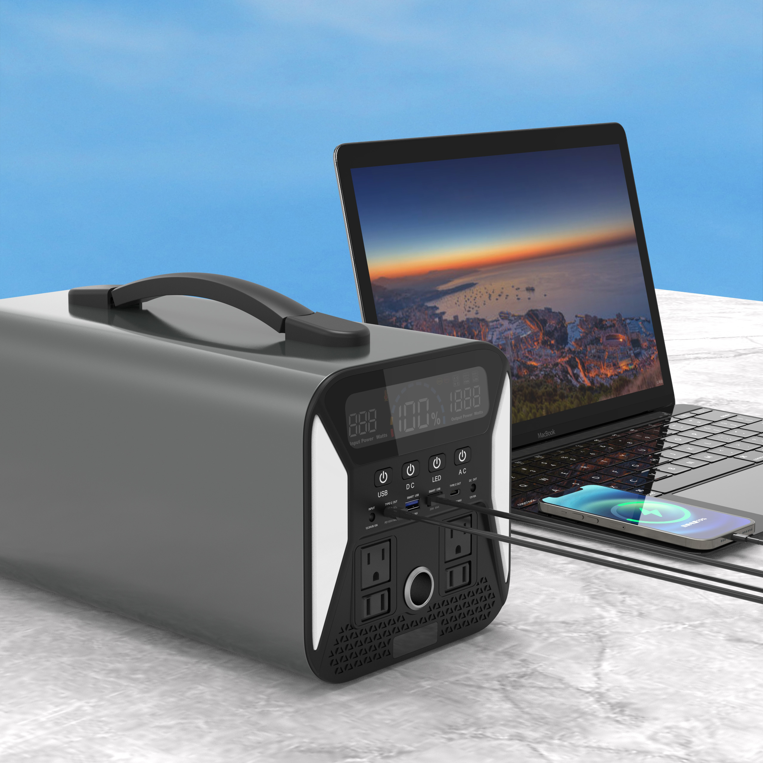 iFlowpower Portable Power Station 1000W OEM ODM FP1000M 15