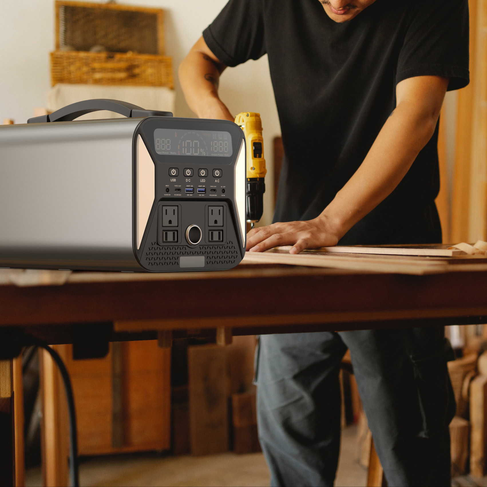 iFlowpower Portable Power Station 1000W OEM ODM FP1000M 16