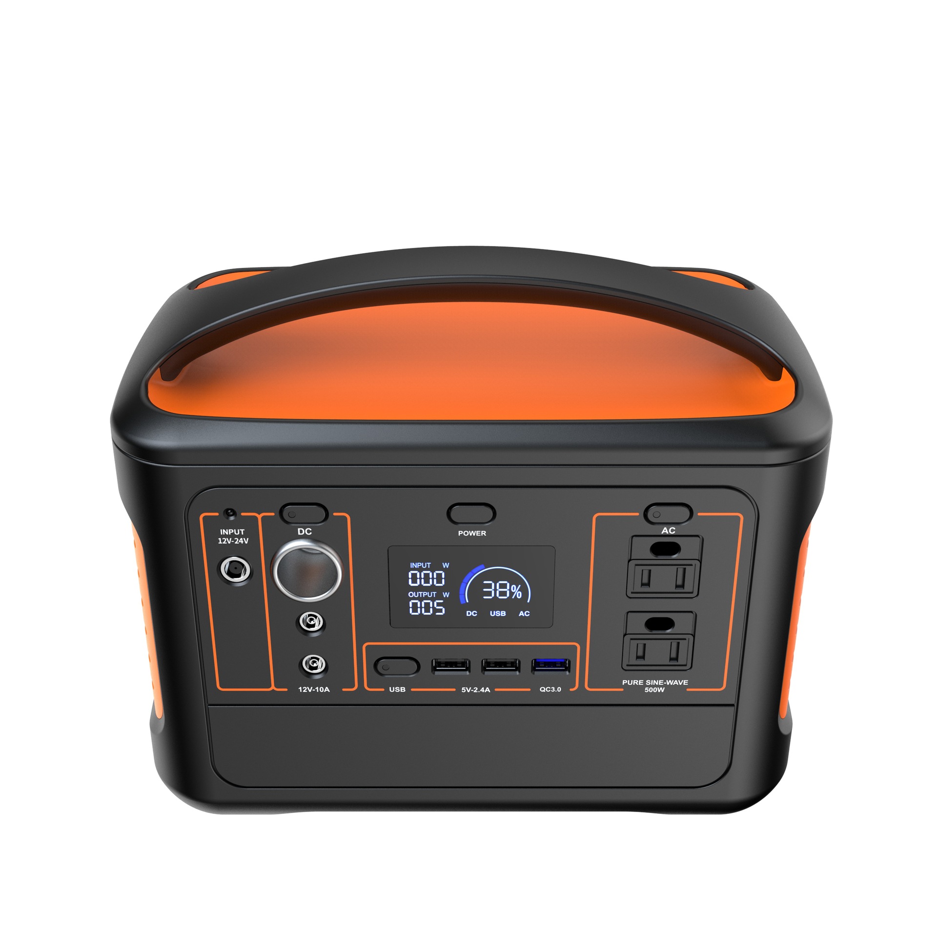 iFlowPower Portable Power Station Έξοδος 500W 9