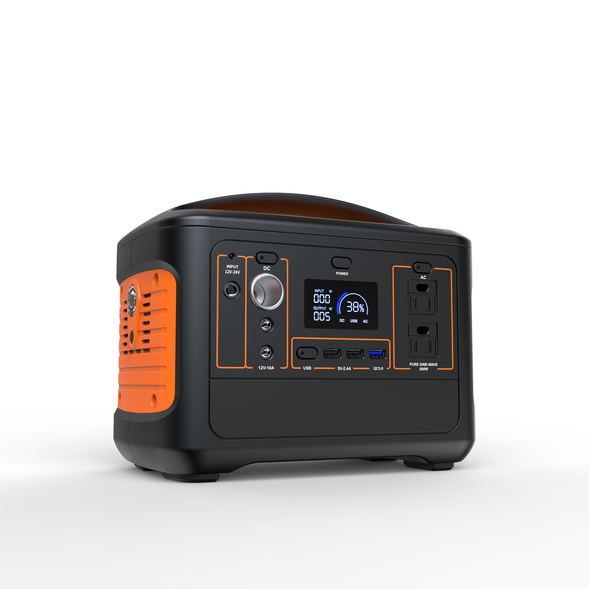 iFlowPower Portable Power Station Έξοδος 500W 8
