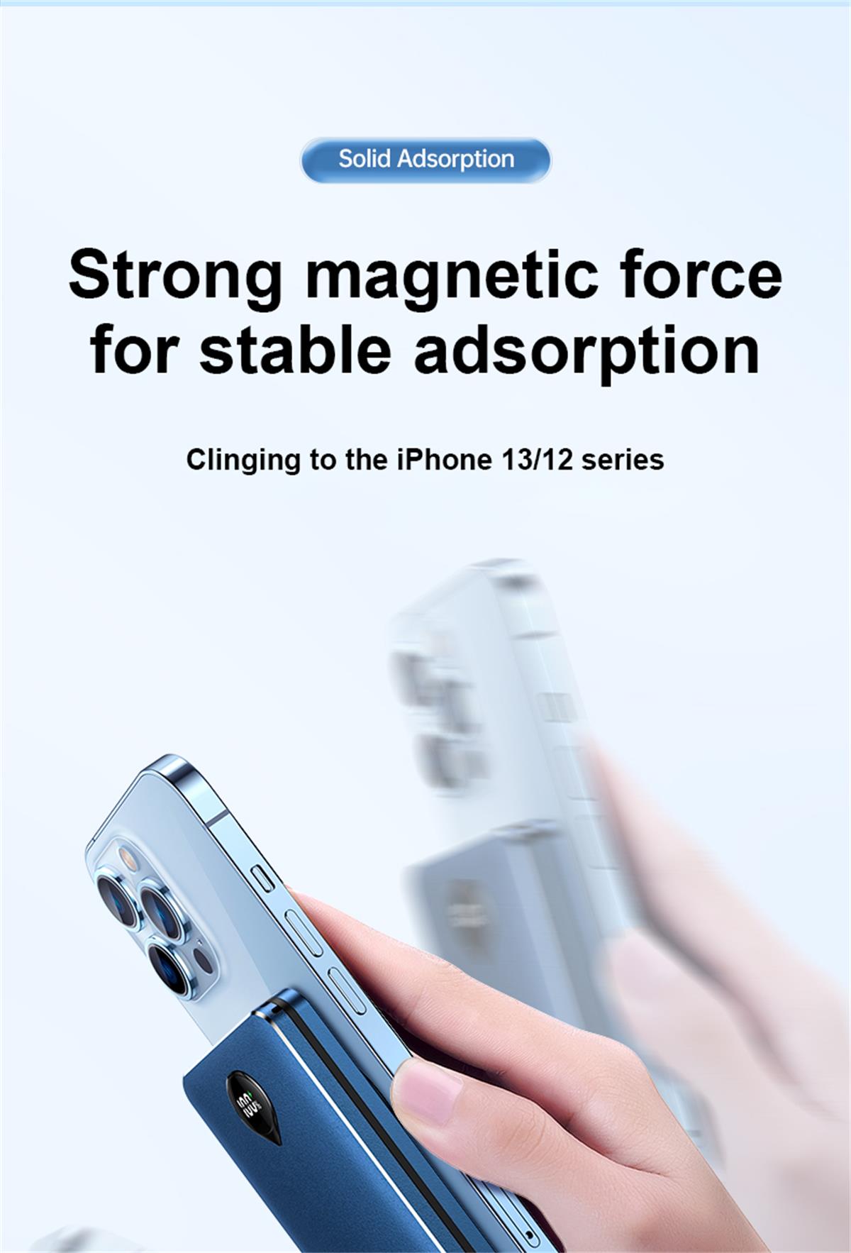 Banca Cumhachd Magnetic Wireless FPM-180 9