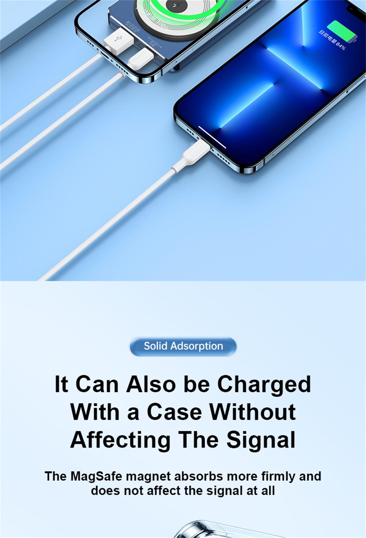 Banca Cumhachd Magnetic Wireless FPM-180 12