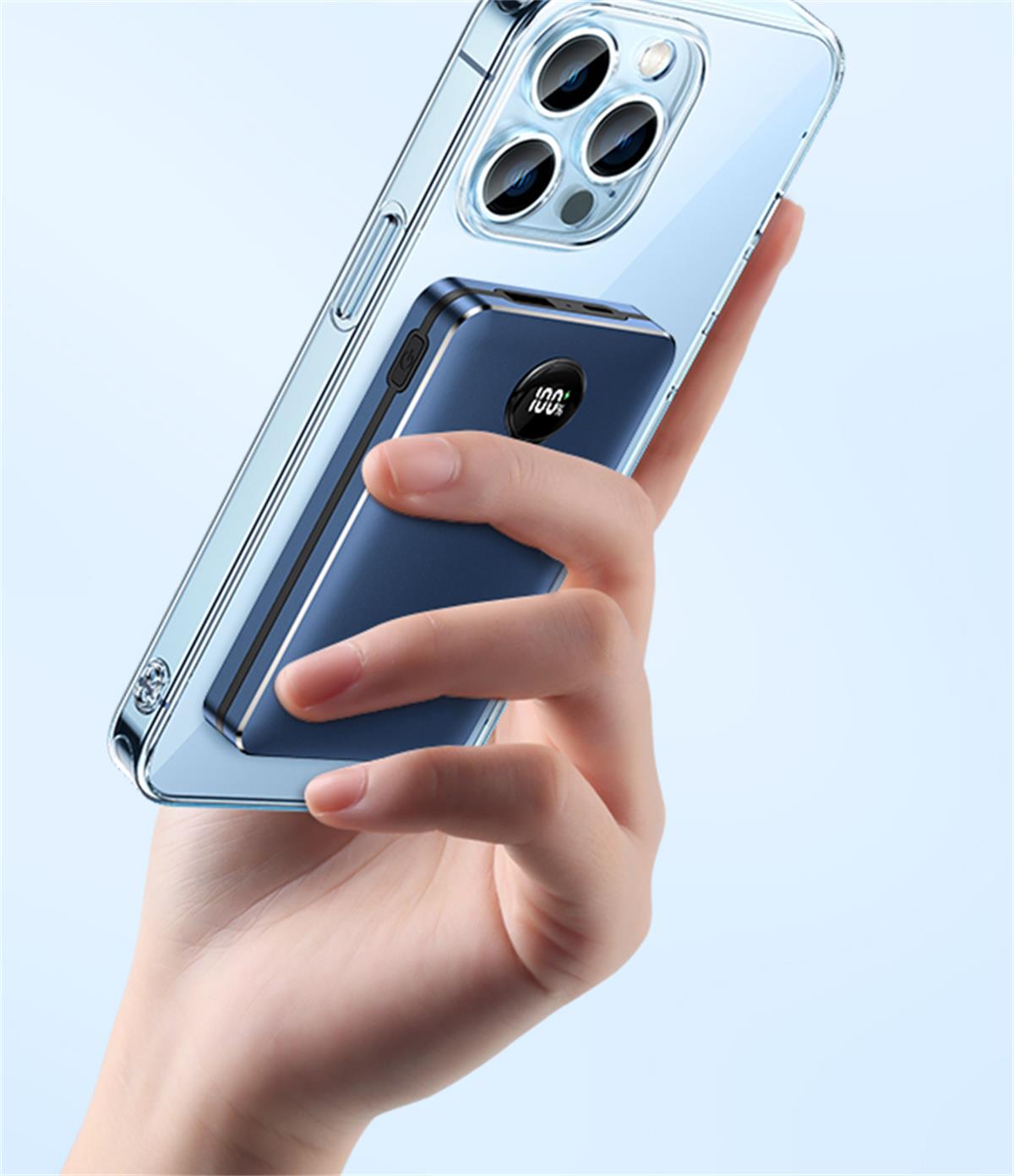 Banca Cumhachd Magnetic Wireless FPM-180 13