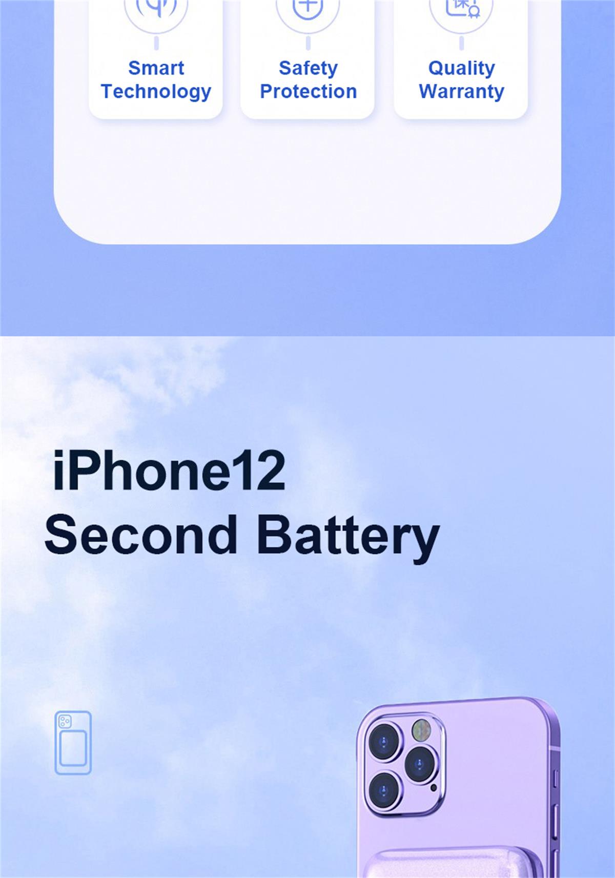 Magnetische kabellose Powerbank FPM-200 7