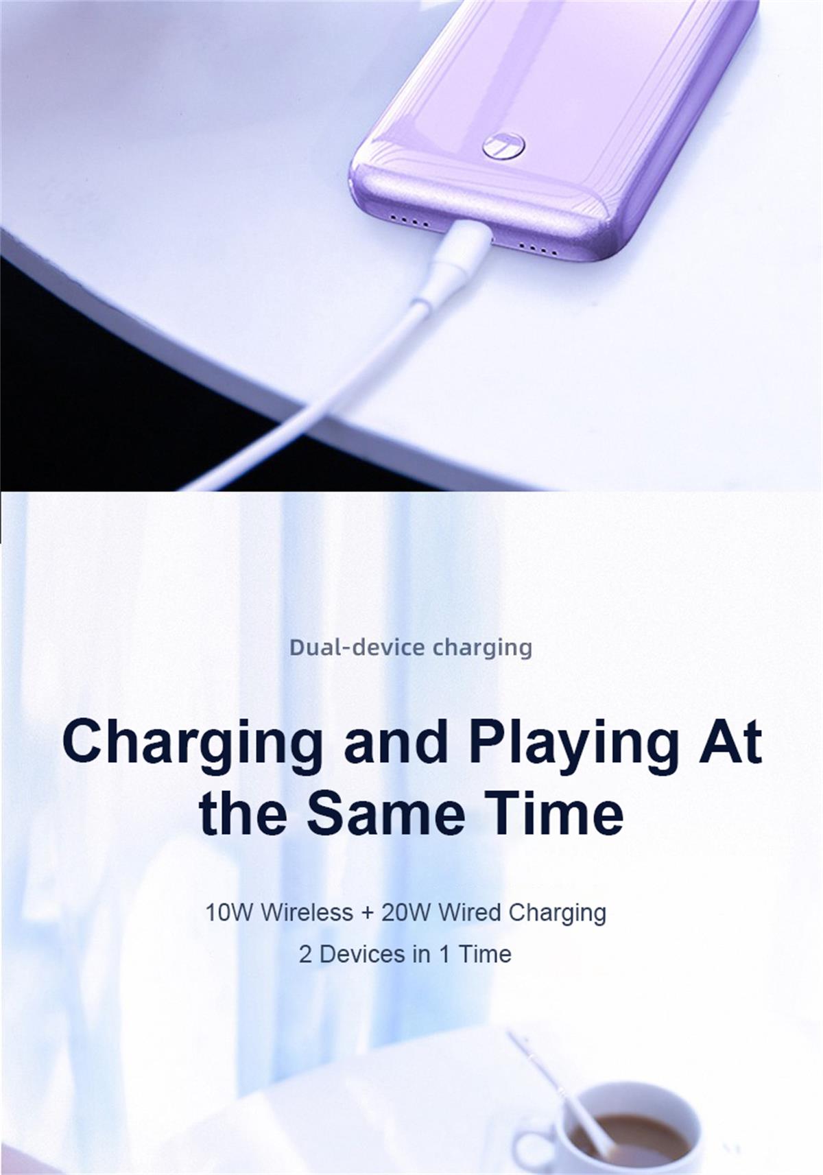 Magnetische kabellose Powerbank FPM-200 11