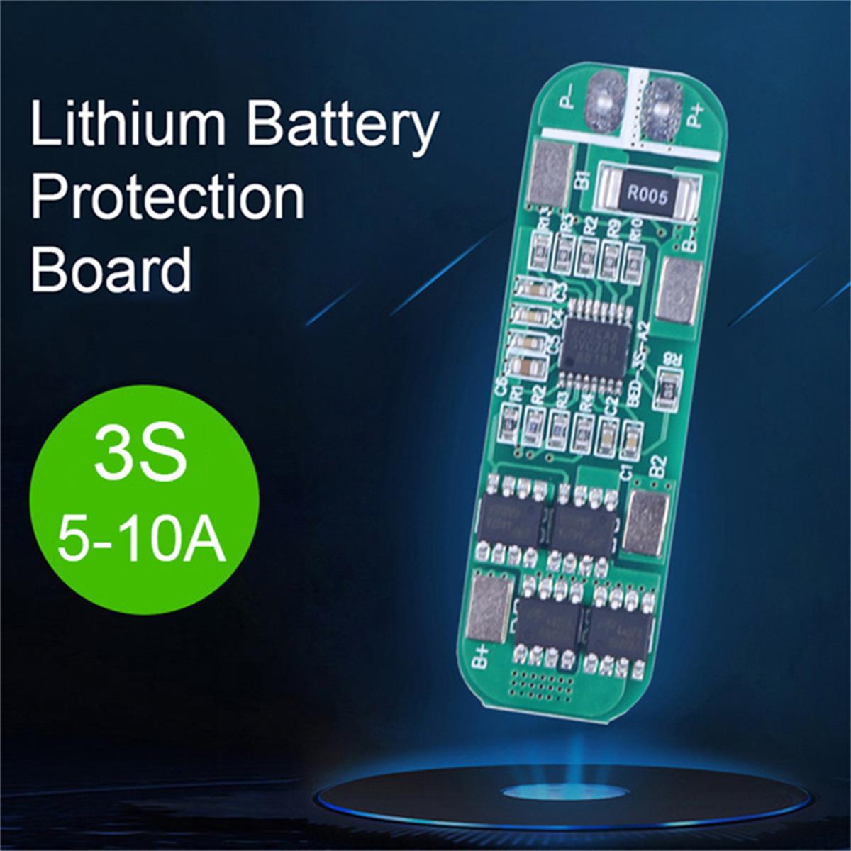 Carte BMS pour batterie au lithium 3S 18650 12