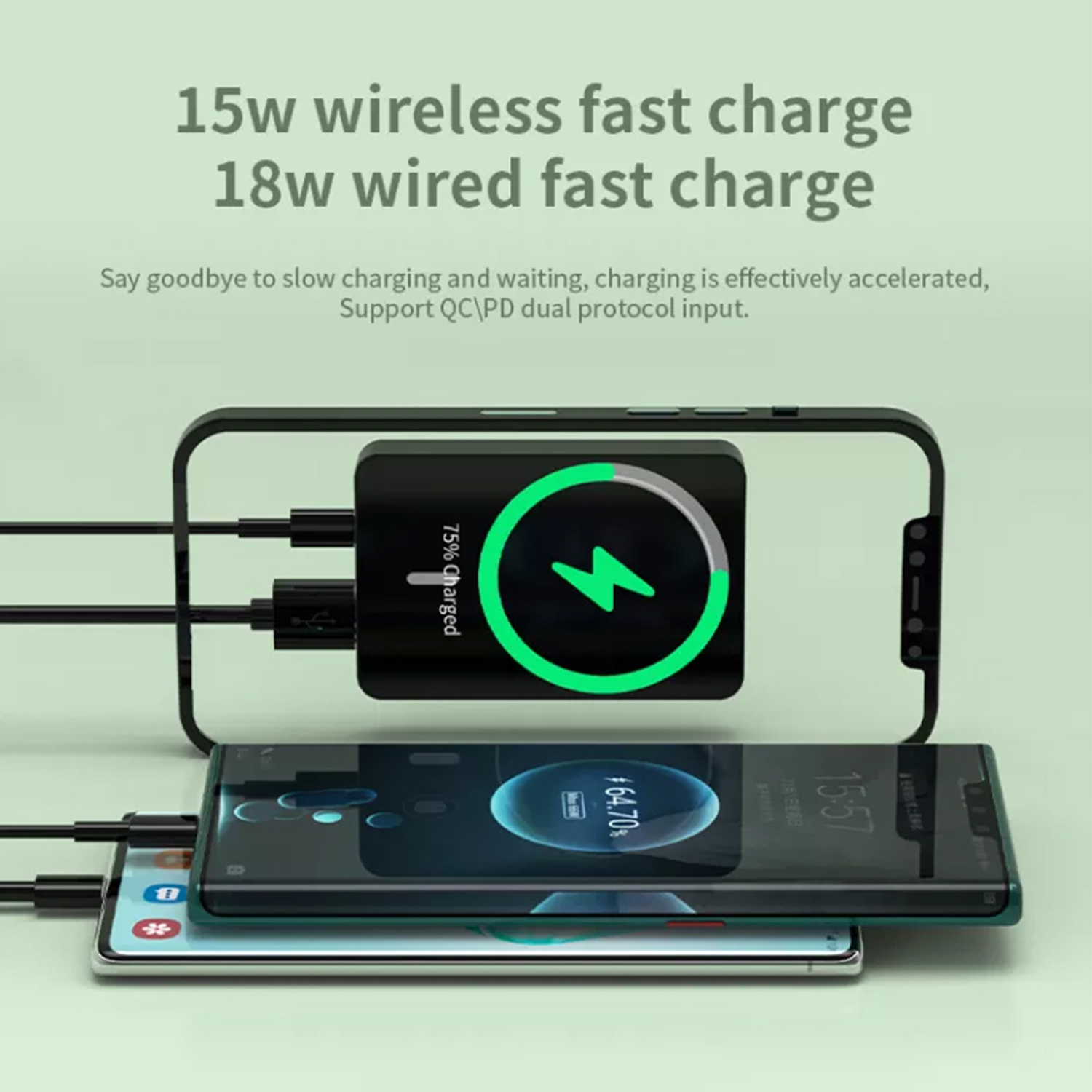 Zoo Sib Nqus Wireless FPM-5 Charging Power Bank Chaw tsim tshuaj paus | iFlowPower 13
