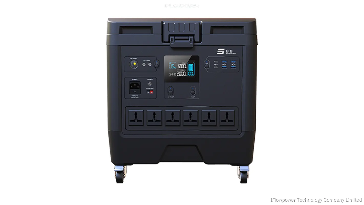 iFlowPower | top portable solar power station high safety 1