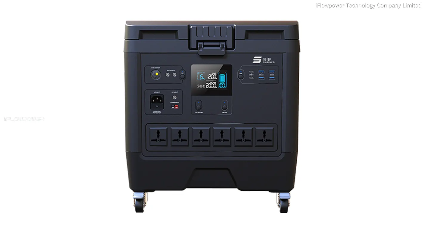 Custom Portable Power Station 2000W factory price Manufacturer | iFlowPower 1
