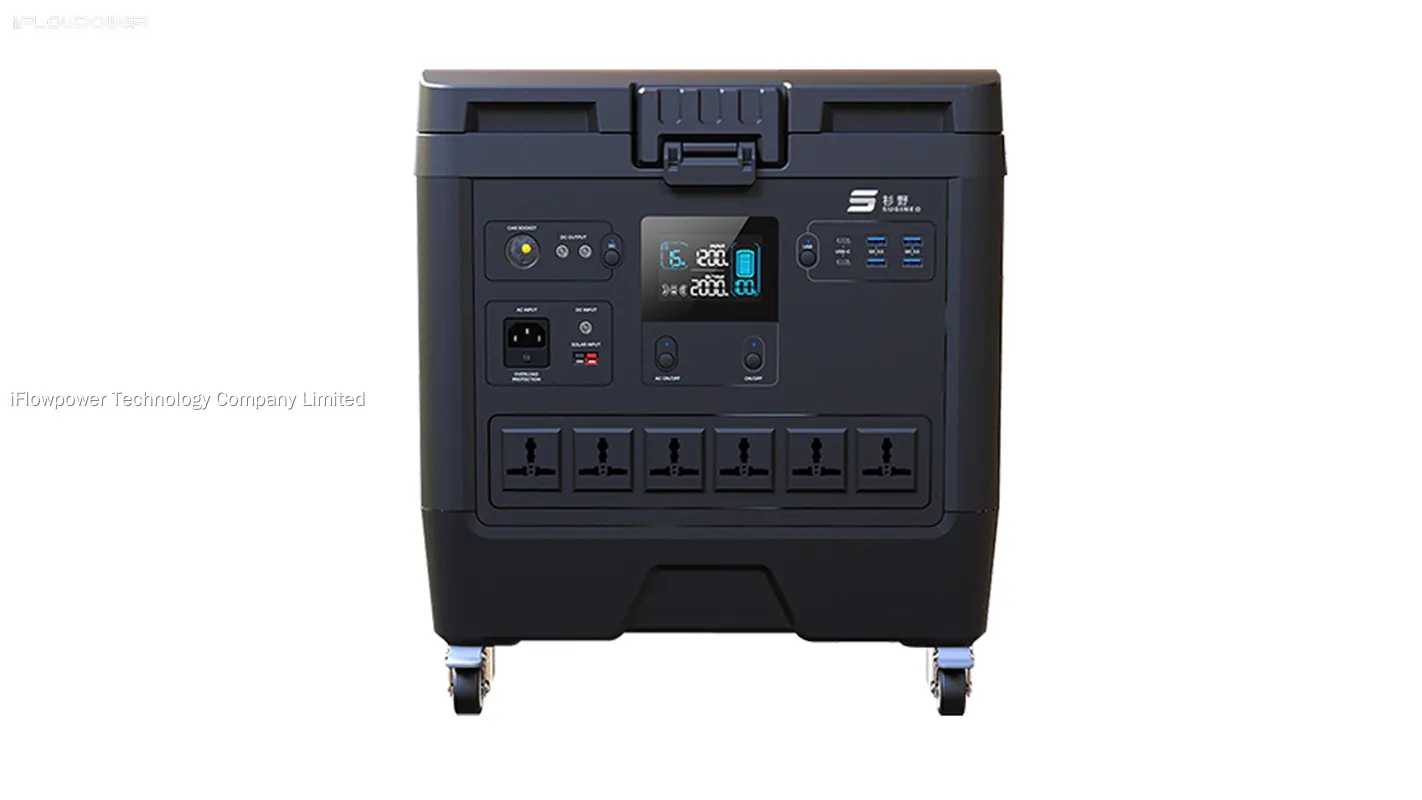 iFlowPower | newest solar portable power station with good price1 1