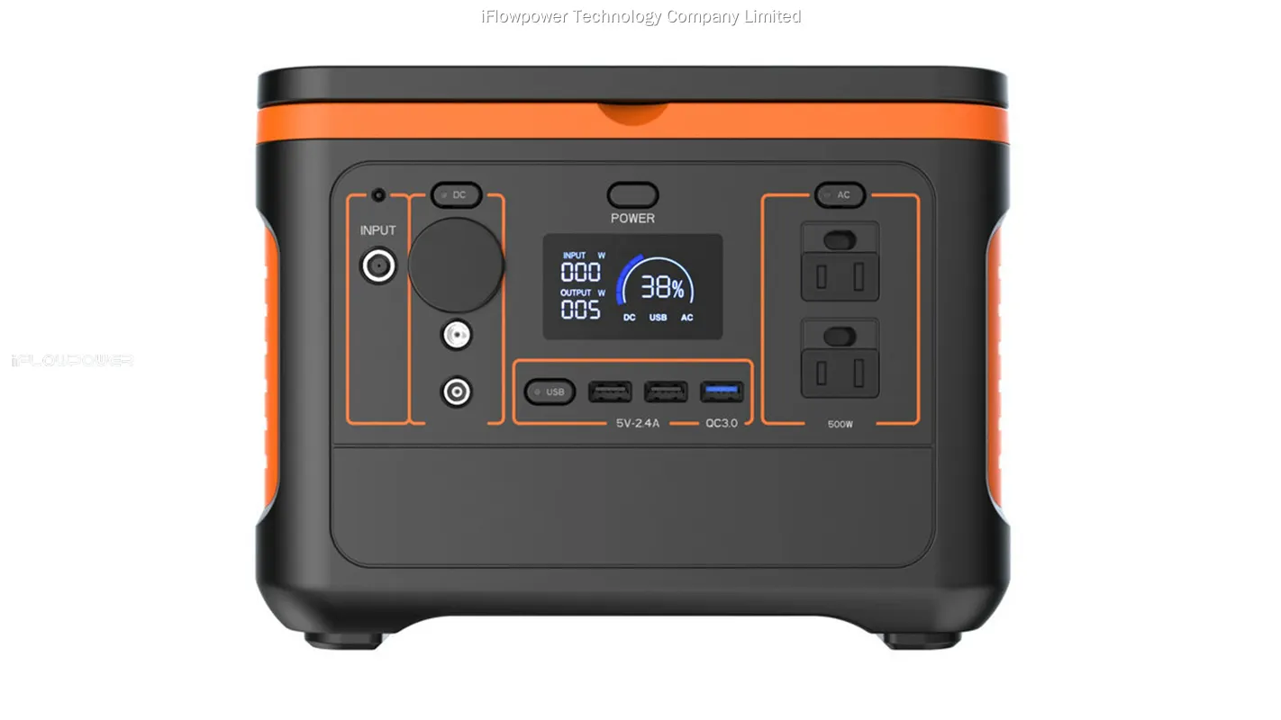 grootmaat Draagbare Kragstasie Pure Sine Wave vervaardiging | iFlowPower 1