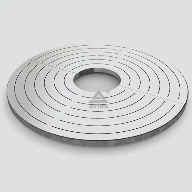 Stainless steel sidewalk tree grates 1