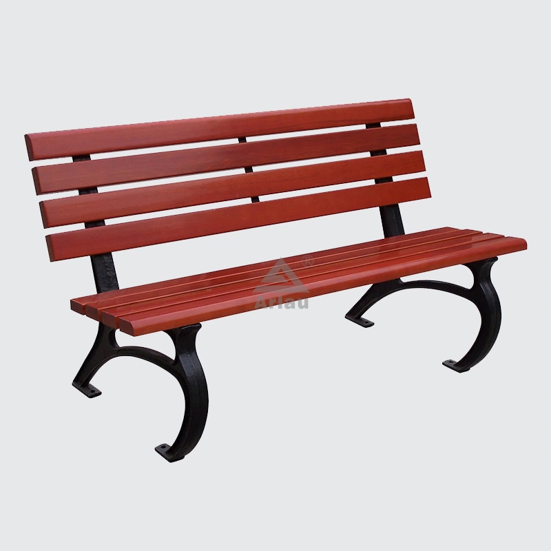 Inexpensive modern outdoor wood bench 1