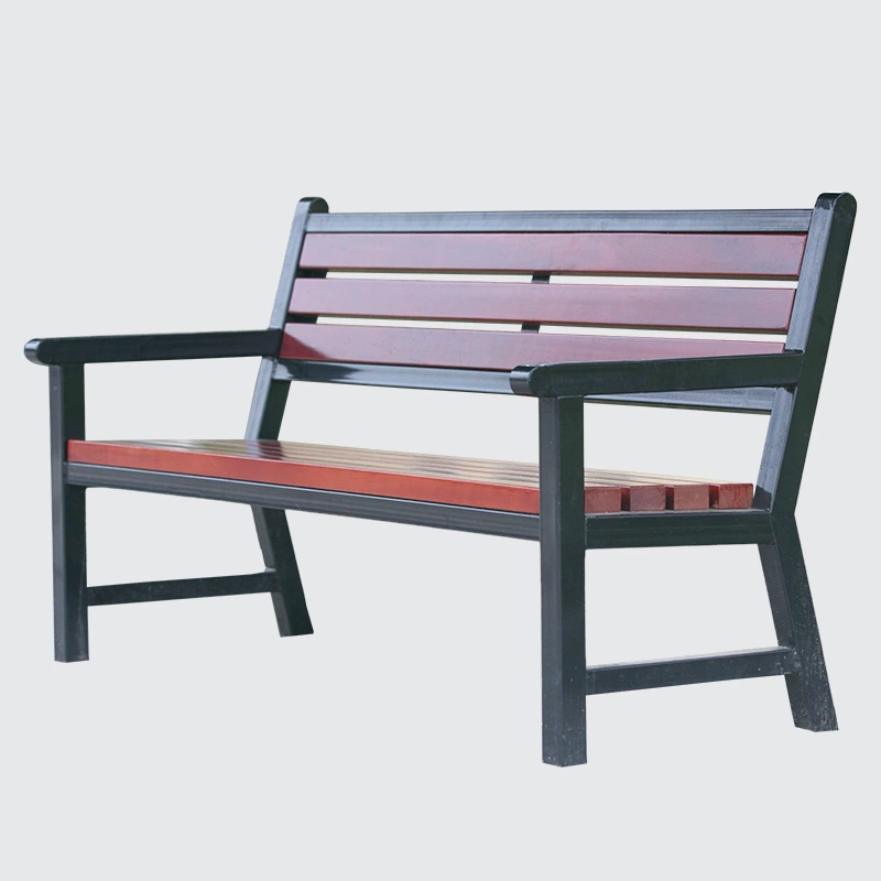 Outdoor Park Wood Leisure Chair Bench - Perfect for Gardens and Patios 1