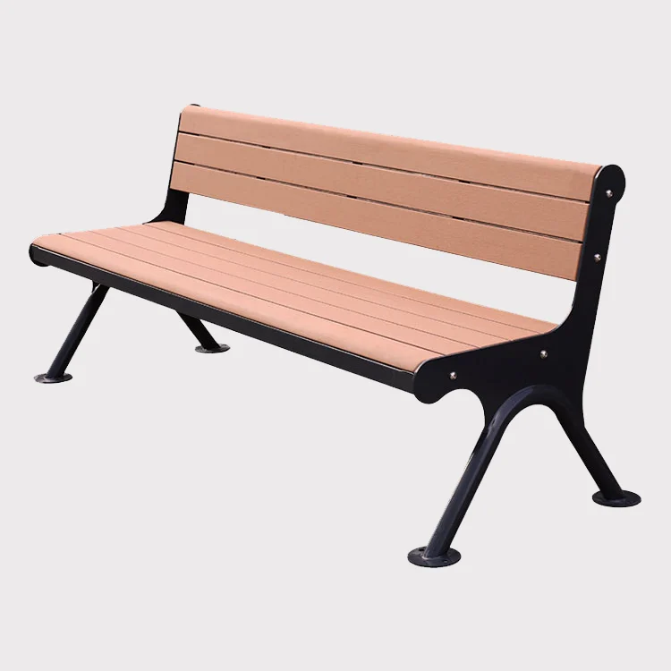 Banc de jardin en bois dur pour places d'extérieur 1