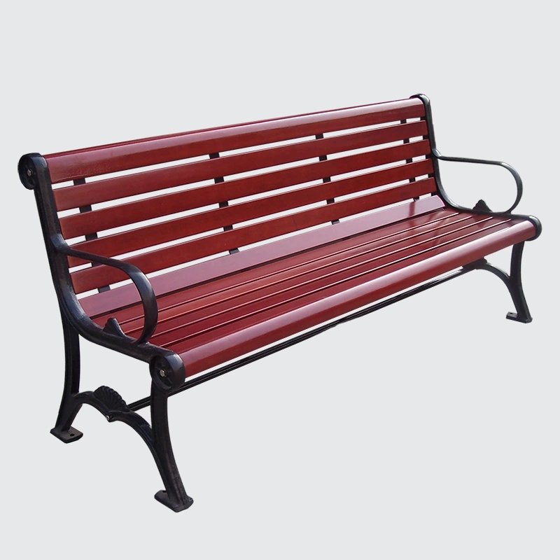 urban street outdoor wood bench seating 1