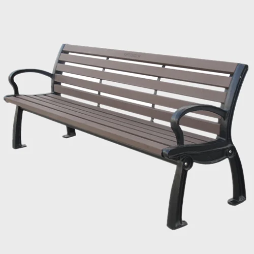 outdoor park garden cast iron bench 1