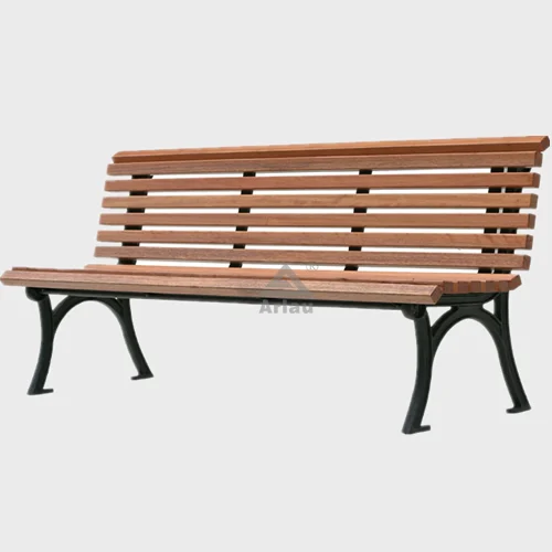 Banco de madera recuperada al aire libre de buena calidad 1