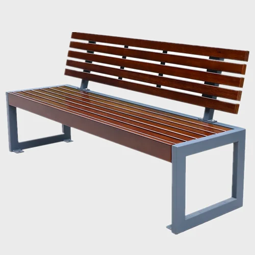 All weather outdoor composite wood bench 1
