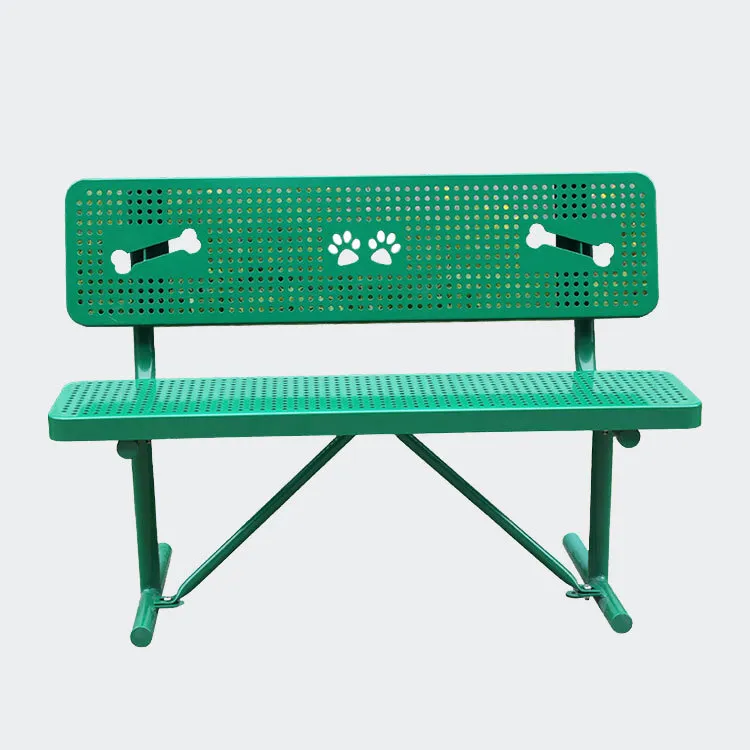 Outdoor furniture Park Garden metal Bench 1