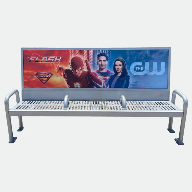 Street Furniture Advertising Bench Seat 1