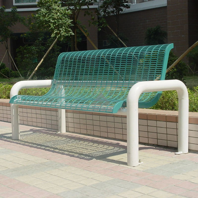 Street furniture Outdoor steel mesh Bench 1