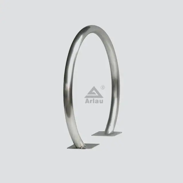 Outdoor stainless steel bike rack 1