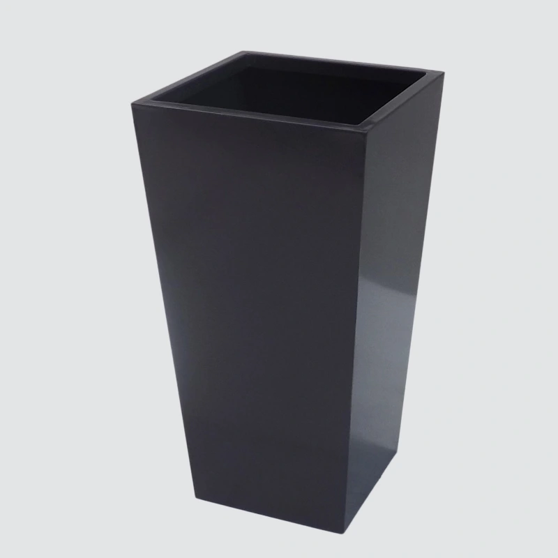 Macetero rectangular grande para jardín 1