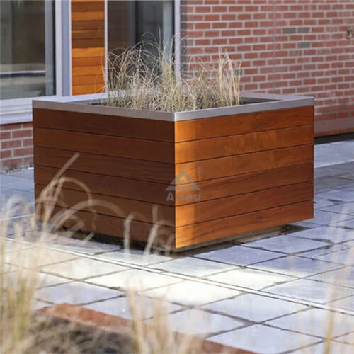 Al aire libre grandes macetas de plantas muebles de la calle en venta 1