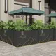 Jardinières de fleurs en métal économiques à vendre 4