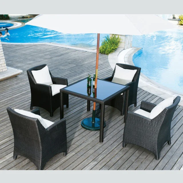 rattan outdoor customized picnic table hot selling 1
