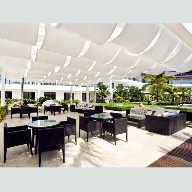 Juego de jardín de ratán para exterior de alta calidad.1 1