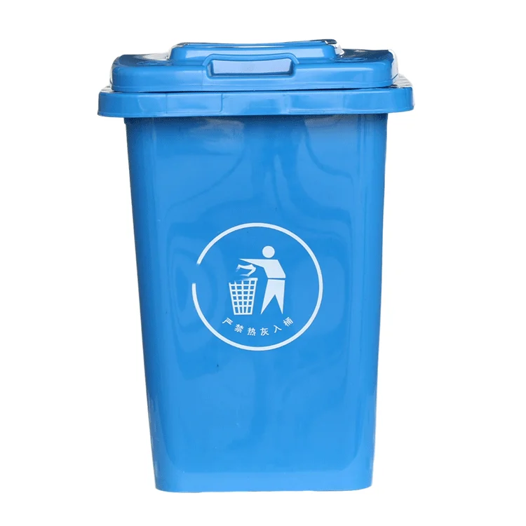 outdoor street large plastic waste bins 1